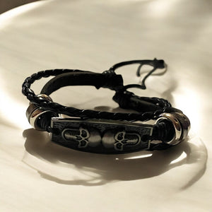 Sliver Double Skull